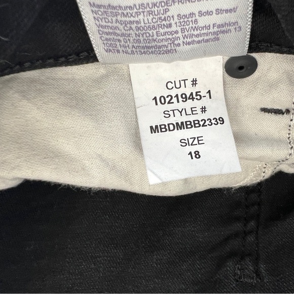 NYDJ Barbara Bootcut High Rise Jeans Pants 18 Plus Size - Picture 8 of 9